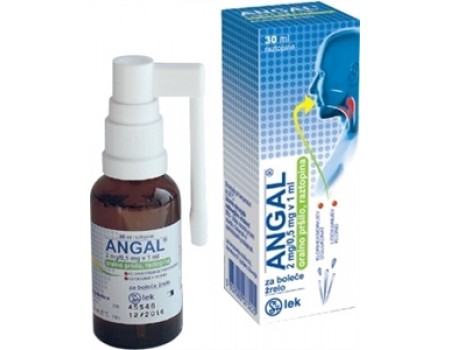 Angal spray 30 ml.